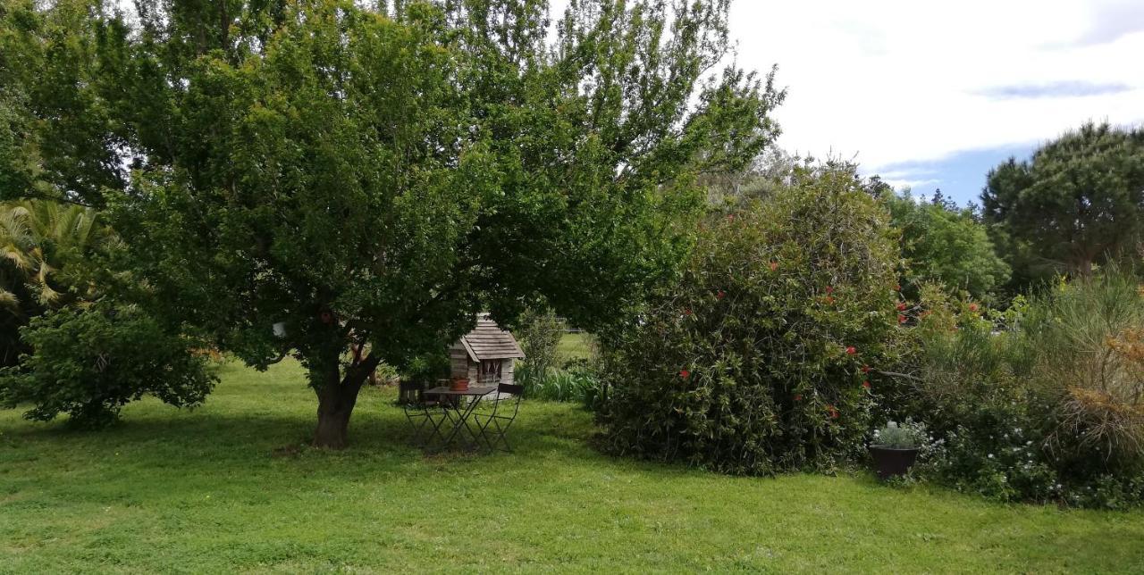 Roulotte En Bois Sud France Guest House Le Soler Exterior foto